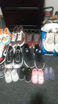 Various shoes.jordan.nikeadidas