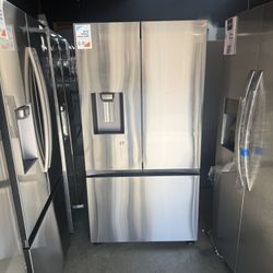 Samsung - 31 Cu Ft Mega Capacity 3-Door French Door Refrigerator With Four Types Of Ice 