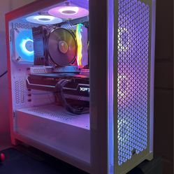 Snow White 7900 XFX intel 13th gen RGB DDR5 Gaming and production PC