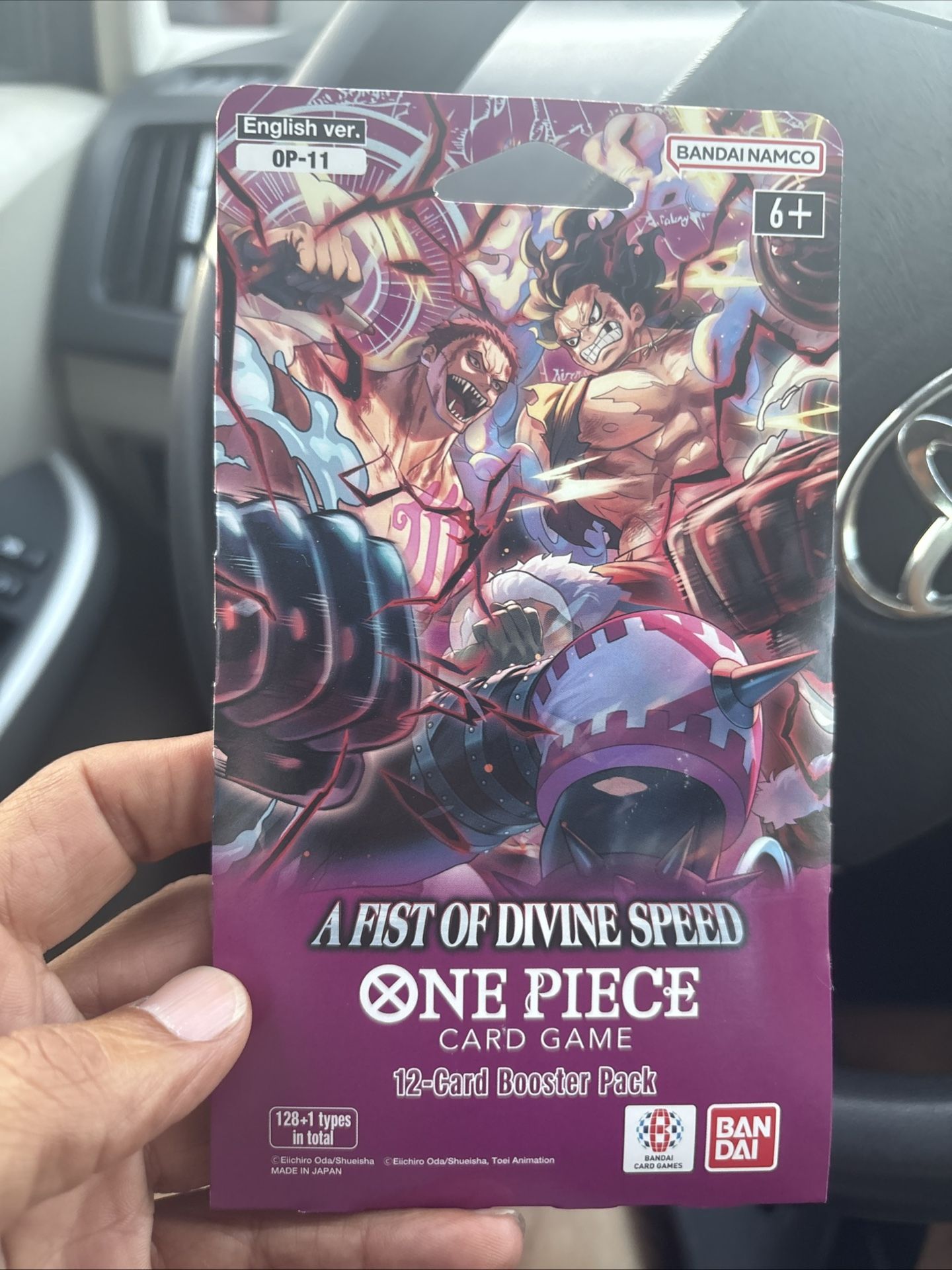 Bandai One Piece Card Game A Fist Of Divine Speed Double Pack Set V7 NEW