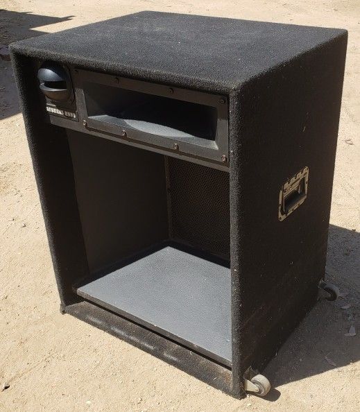 Rare Vintage SYSTEMS 2000 Huge P.A. SINGLE SPEAKER Incredible Sound and Bass!