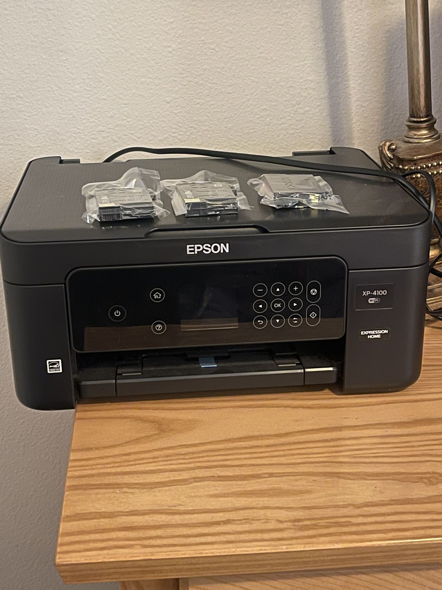 Used Epson Printer Works Great! With 3 New Ink Cartridges