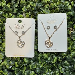 Necklace & Earrings For Mothers Day 