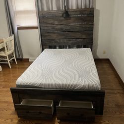 Bed And Mattress