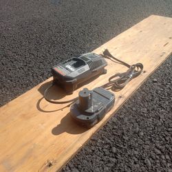 Ryobi Lithium 18v Battery With Charger