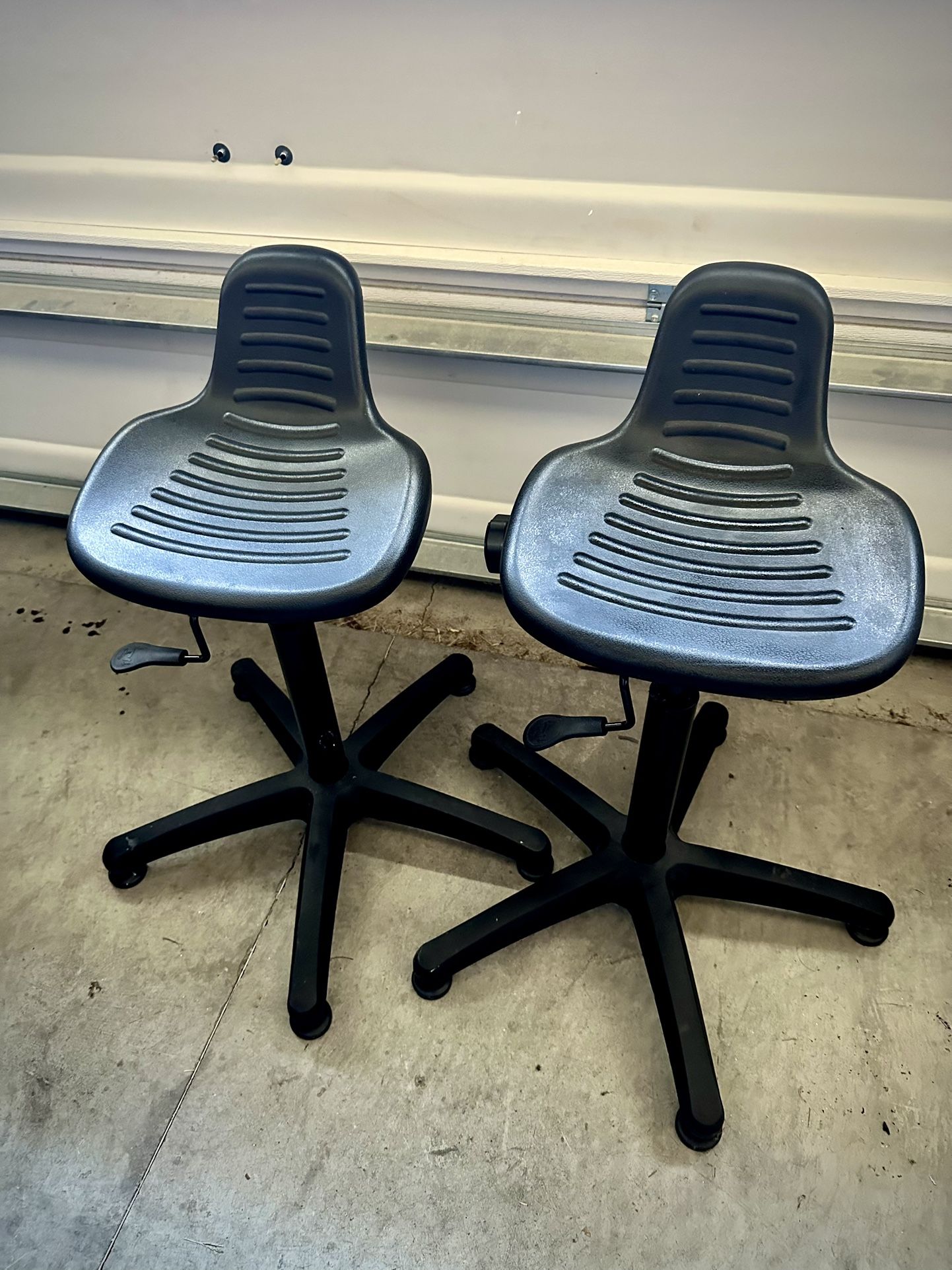 Interion Adjustable Utility Chairs – Excellent Condition (Pair or Single Available)