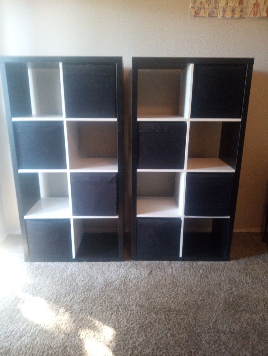 Cubby Storage Furniture Two Pieces 