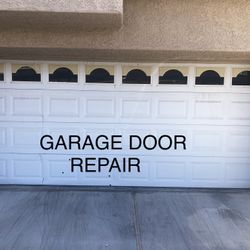 Garage Door. .and Spring 