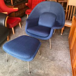 Womb Chair and Ottoman by Rove Concepts