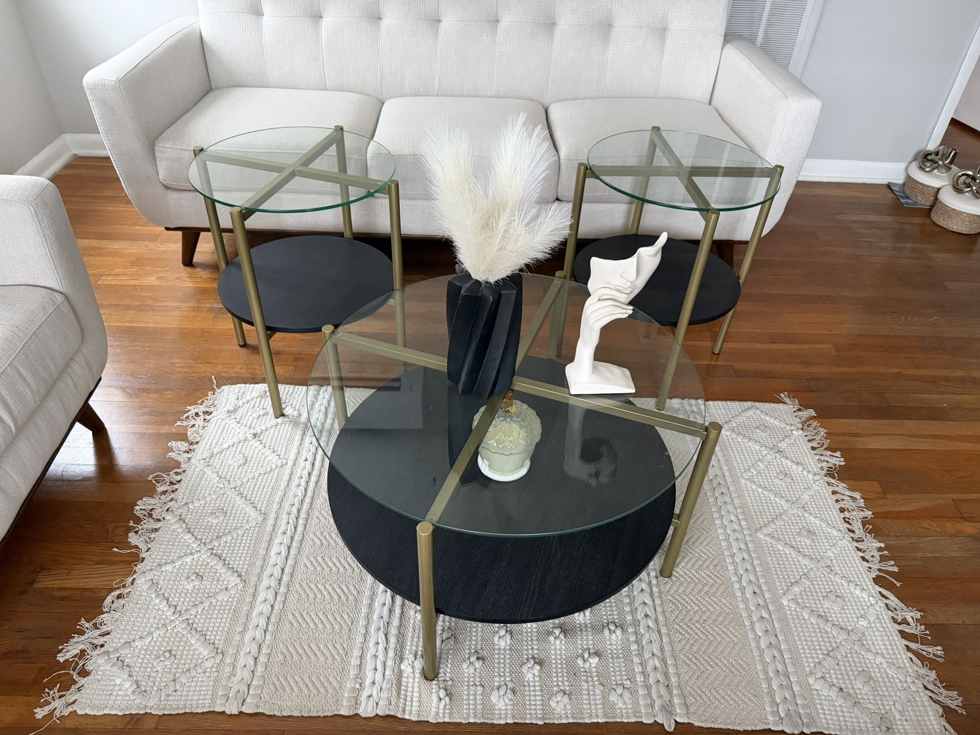 Coffee And Two End Tables 