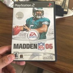Madden 06 PlayStation 2
