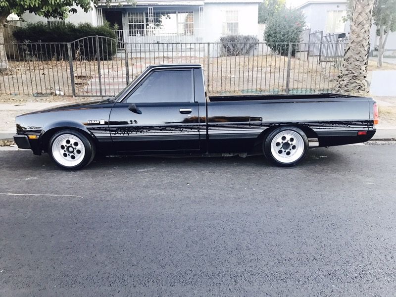 Custom Mini Truck Lowered On Enkei Rims , 1st Gen Dodge Ram D50 2950