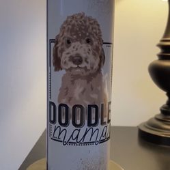 Tumbler Mug Insulated DOODLE MAMA Designs HOT/COLD 20oz 