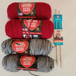 New Yarn & Knitting Needles