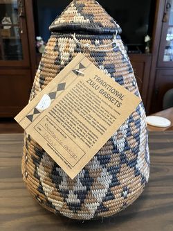 Hand Woven Zulu Basket