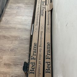 Brand New Twin Size Mattress Box spring And Frame Never Used Never Opened Plastic Still In Tact 