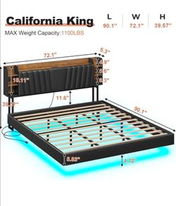 Bed frame and matress
