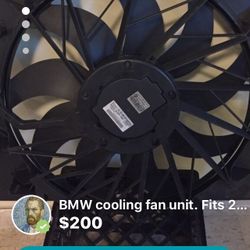BMW Cooling Fan Unit