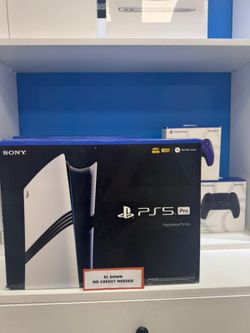 Sony Playstation 5 PS5 Pro Gaming Console New - Pay $5 DOWN AVAILABLE - NO CREDIT NEEDED
