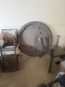 Free table with chairs