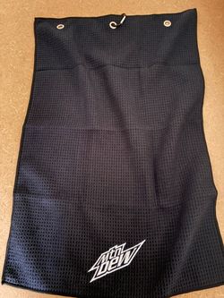 Mountain Dew golf towel