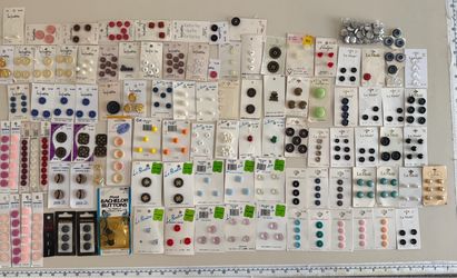 Big Lot of Mostly Vintage Buttons From a New Old Stack