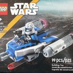 Star Wars LEGO Captain Rex microfighter 75391