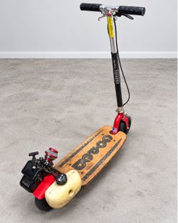 Vintage Red Go-Ped Gas Scooter – Runs Good