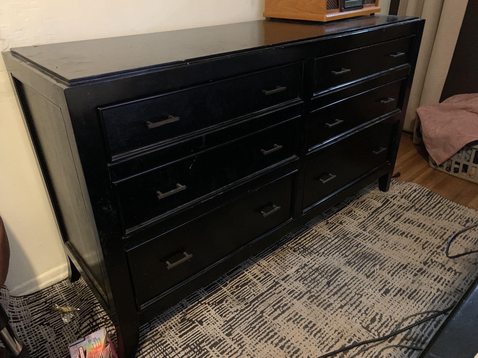 Dark Black brown Dresser