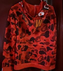 Bape camo zip up jacket