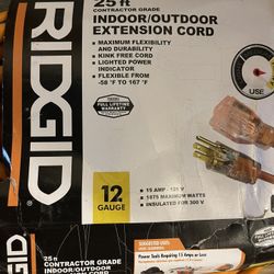 Husky 25 Ft 12 Gauge Extension Cords 