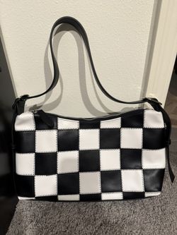 Checkered Shoulder Bag