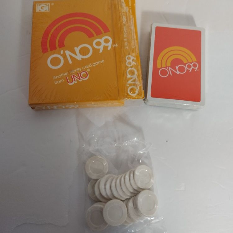  ONO 99 Card Game From The Makers Of Uno 1980 by ONO 99