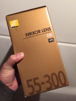 Nikon brand new 55-300 VR lens