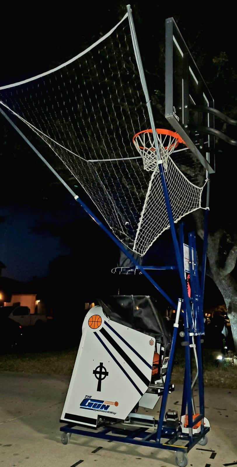 Basketball Shooting Machine: The Gun 8000
