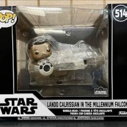 Star Wars Lando & Millenium Falcon Funko POP! 2022 Celebration Exclusive SEALED