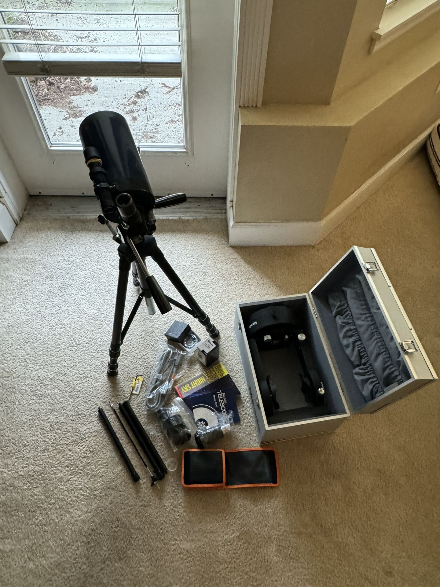 Mead Model 2045 Telescope Celestron Tripod