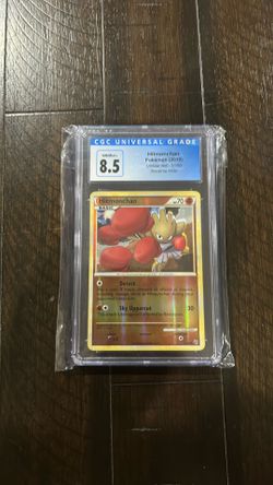 CGC 8.5 Hitmonchan 51/90 Undaunted Reverse Holo ENG Pokemon TCG 2010