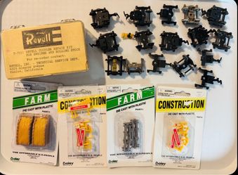 Revell Coupler Repair Kit for Engines & Rolling Stock HO Trains + Boley Signs & Haystacks & Wheels $20 for all