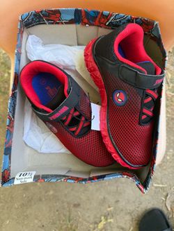 Spider-Man Kids Sneakers Size