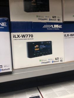 Alpine Ilx-w770 on sale today for 399.99