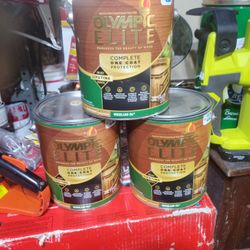 3 Gal Olympic One Coat Protection  There Best Lifetime Guarantee