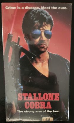 New, factory-sealed "COBRA" VHS 