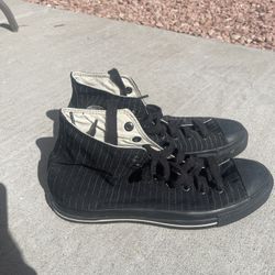 Old School Black Converse 