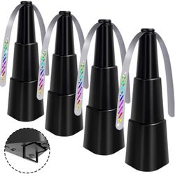 Fly Fans for Tables,Food Indoor Outside,4 Pack Portable Outdoor Picnic Fan,Batteries Powered Table Restaurant, Party, Home,Outdoor Dinner(Black)
