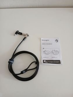 Nanosaver keyed laptops lock KENGSINGTON New still sealed!
Incredible quality!
The best brand!
Only 20 dollars. 
Incredible deal.
