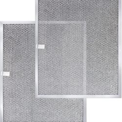 Range Hood Aluminum Filter 11-3/4" x 14-1/4" x 3/8" (2 Pack)