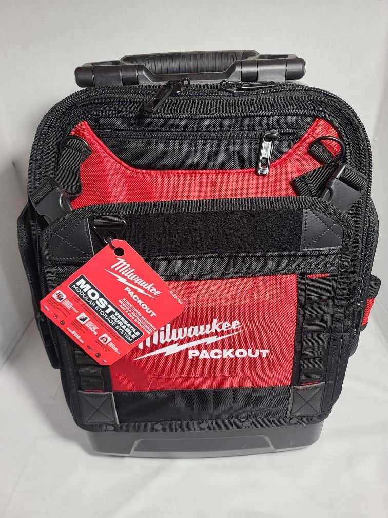 Milwaukee 48-22-8303 PACKOUT Tear Resistant Ballistic Structured Backpack (Mint)