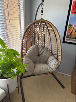 Egg/ Swing Chair (LIKE NEW)