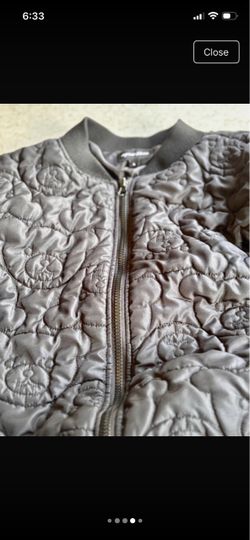 Short Black Quilted Puffer Jacket